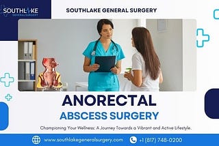 Doctor explaining anorectal abscess surgery to a patient