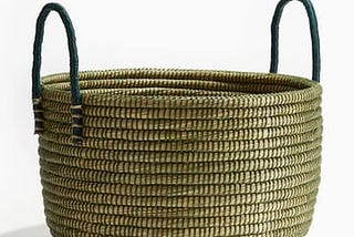 hm-home-large-handmade-storage-basket-green-1