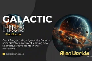 A RESOURCE IN ALIEN WORLDS CALLED GALACTIC HUBS