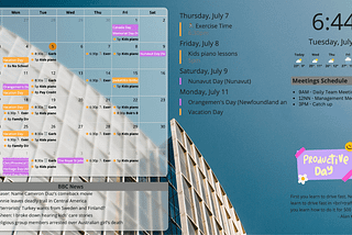 Create Your Ideal Routine with Digital Calendar Displays