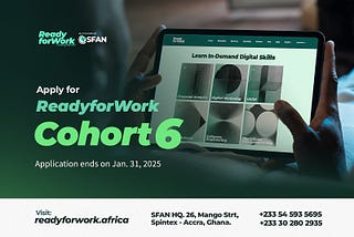 SFAN Opens ReadyforWork Cohort Six Application. Content Partners Includes Visa