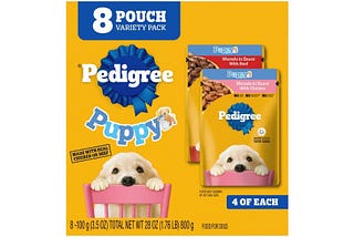 pedigree-food-for-dogs-puppy-variety-pack-8-pack-100-g-pouches-1