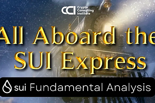 All Aboard the Sui Express — SUI Fundamental Analysis