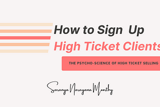 Proven Method to Sign up B2B High Ticket Clients in just 9 Steps!