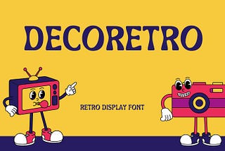 Decoretro — Retro Display Font