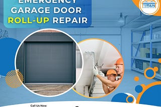 emergency garage door roll-up repair Lincoln, NE