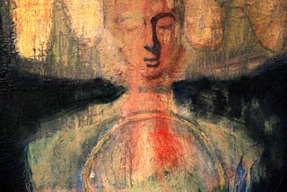 A women in her thoughts