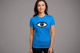 Blue-And-Black-Graphic-Tee-1