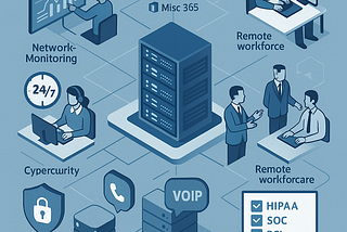 Enhancing Business Efficiency with Hudson MSP’s Comprehensive Managed IT Services