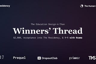 Education Design-a-thon Results