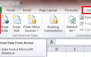 How to Import Microsoft Access Data into MS Excel
