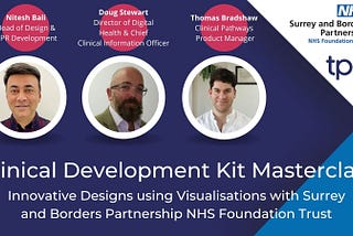 Watch the Clinical Development Kit Masterclass series kick-off with Surrey and Borders Partnership…