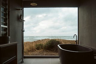 Bathroomfront Writer’s Retreat