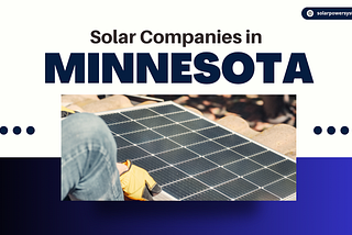 Solar Companies in Minnesota