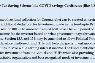 Covid-19 cess, 40% tax for rich — IRS officers offer economy-revival tips to government of India.