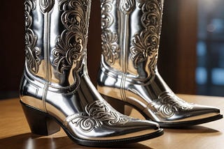 Silver-Metallic-Cowboy-Boots-1