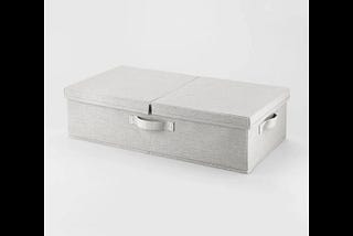 brightroom-underbed-with-lid-light-gray-fabric-bin-target-1