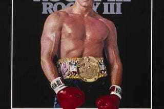 Rocky III Sylvester Stallone Poster (Reproduction) | Image