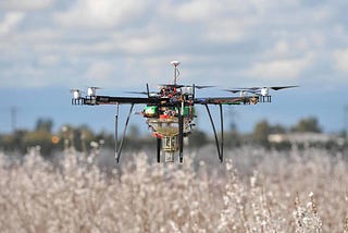 Drone Pollinates Apples… Maybe.