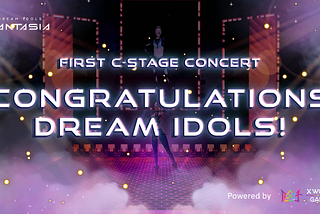 Congratulations to the Dream Idols Team! | X World Games x Dream Idols