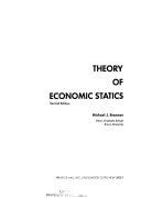 Theory of Economic Statics | Cover Image