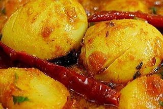 How to make potato egg curry recipe in Bengali style