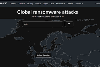 A NEW TOOL TO TRACK AND ANALYZE THE ACTIVITY OF RANSOMWARE GROUPS FROM OUR PARTNERS RANSOMLOOKER.