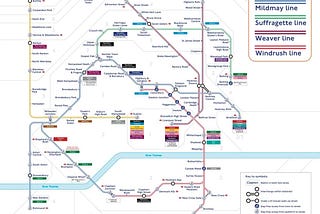 🚈倫敦Overground終於幫啲線改名同改色