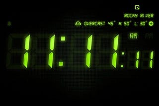Seeing 11:11 On The Clock All The Time?