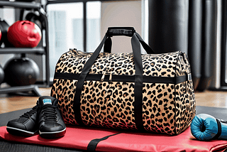 Leopard Gym Bags-1