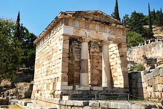 The Temple of Delphi