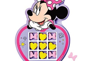 Disney Minnie Mouse Tic-Tac-Toe Foam Game & Party Toy | Image