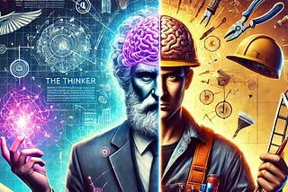 The Thinker vs. The Builder