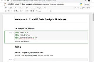COVID-19 Data Analysis Using Python