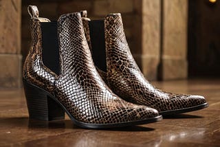 Snake-Print-Ankle-Boots-1