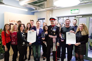 DNAfit presented with two Queen’s Awards for Enterprise by Deputy Lieutenant Sir Ian Johnston