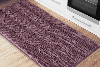 nicetown-60-x-24-greyish-purple-rug-for-dogs-dirty-feet-kitchen-runner-rug-ultra-thick-soft-chenille-1