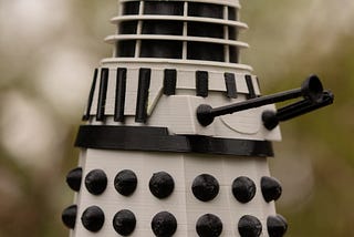 An image of what a robot might look like if it snuck into the jellybean and licorice division. From the mind of a 1950’s human.