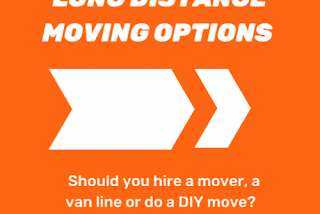 LONG DISTANCE MOVING OPTIONS