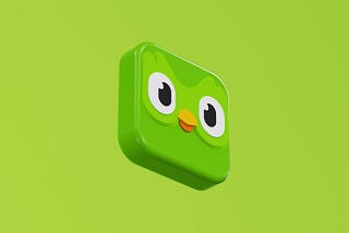 Duolingo app icon (3d)