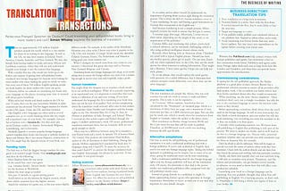 Translation Transactions