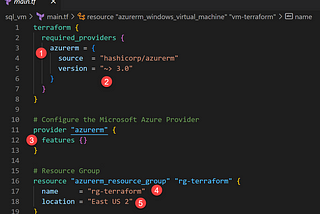 Terraform Azure: SQL Server VM — Data