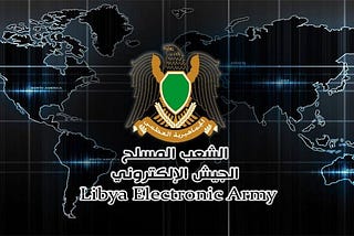 Logo of the Libyan Electronic Army