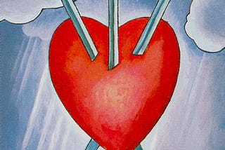 The 3 of Swords as “Patience”