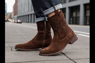Chocolate-Brown-Suede-Boots-1