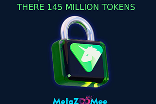 MetaZooMee locked 145 Million $MZM Tokens
