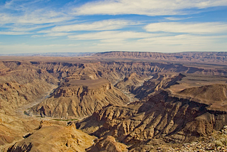 Fish River Canyon Hike in Namibia