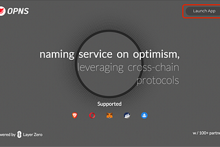 Tutorial for Registering Optimistic Name Service