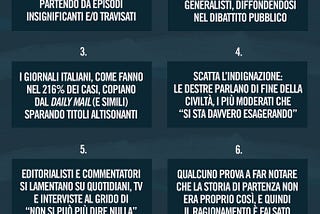 Rimettere “in fila i fatti” non ci basterà