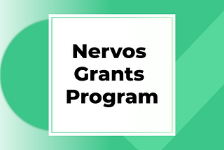 Nervosエコシステム助成金プログラムの発表